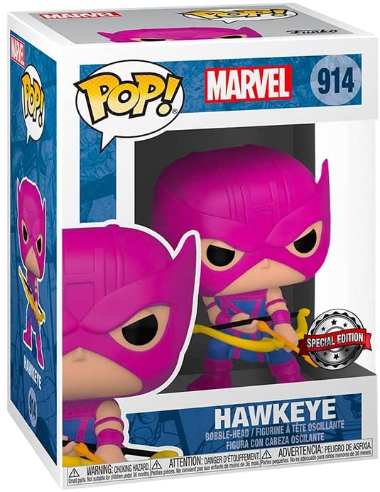 Funko Pop Marvel - Hawkeye (Classic) #914 Special Edition (6852572151908)