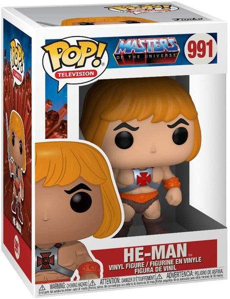 Funko Pop Television - Masters of the Universe - He-Man #991 (6553272025188) (6876568256612)