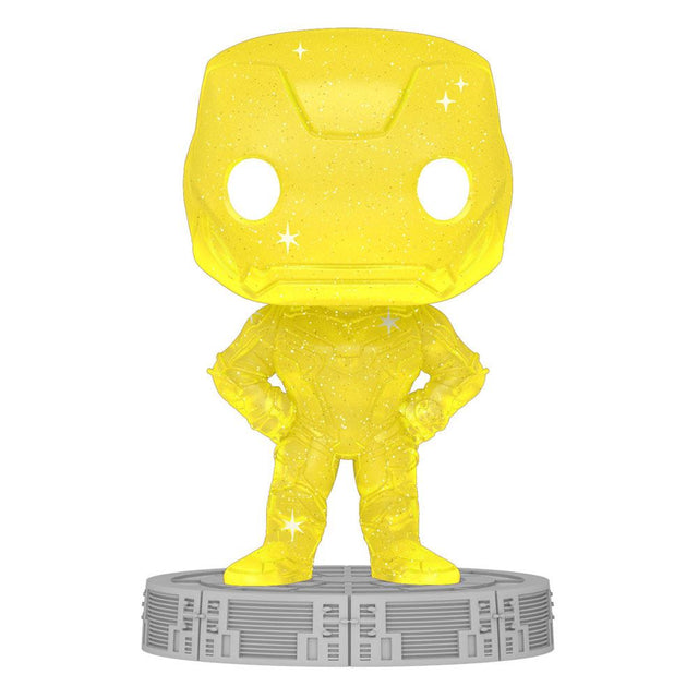 Funko Pop Art Series - Marvel - Iron Man with Stack Pop Protector #47 (6643772063844)