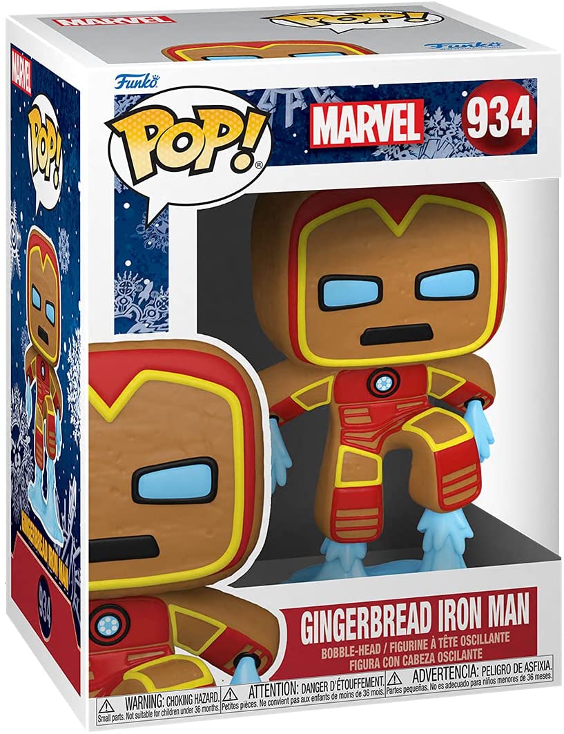 Funko Pop Marvel - Gingerbread Iron Man #934 (6667099045988)