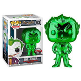 Funko Pop Heroes - Arkham Asylum - Joker Green Chrome #53 (6544480927844)