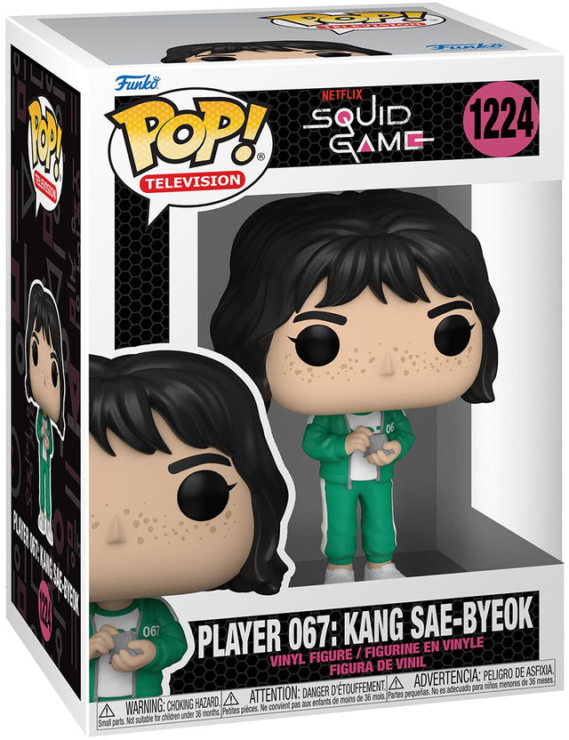 Funko Pop Television - Netflix Squid Game - Player 067 Kang Sae-Byeok #1224 (6831330459748)