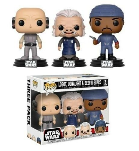 Funko Star Wars - Lobot, Ugnaught and Bespin Guard Exclusive - 3 Pack (6545996709988)