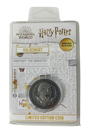 Harry Potter - Lord Voldemort Limited Edition Coin (4908783829092)