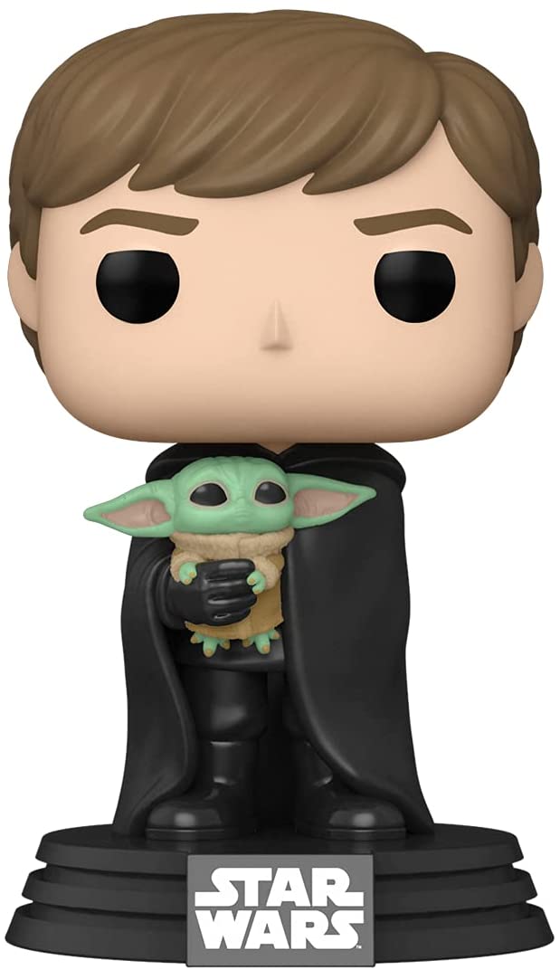 Funko Pop Star Wars - The Mandalorian - Luke Skywalker with Grogu #482 (6828315377764)