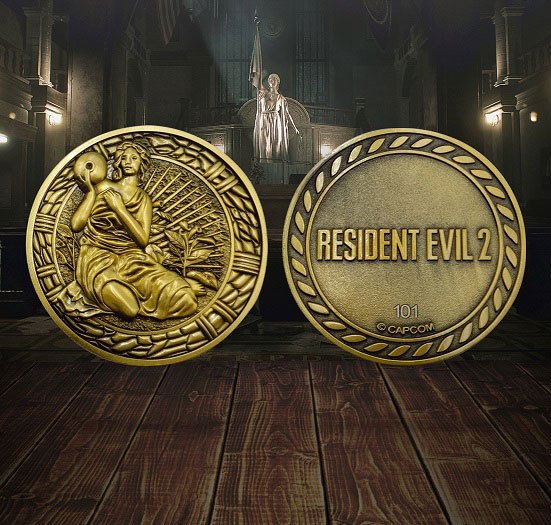 Resident Evil 2 Limited Edition Replica Medallion - Maiden (4706428387412)