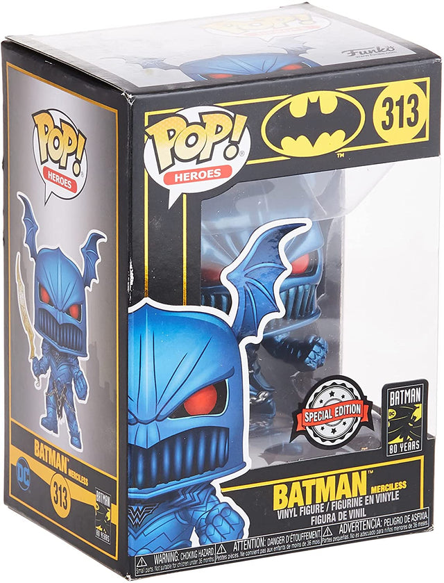 Funko Pop Heroes - Batman 80 Years - Batman Merciless Metallic #313 Special Edition (6840602329188)