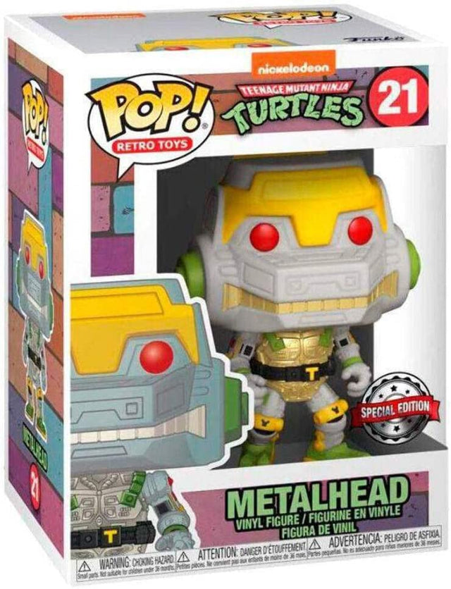 Funko Pop Retro Toys - Teenage Mutant Ninja Turtles - Metalhead - Special Edition #21 (6862058389604)