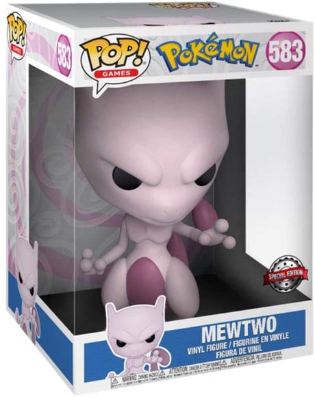 Funko Pop Games - Pokemon - MewTwo 25 cm 10 inch #583 - Special Edition (6542010744932)