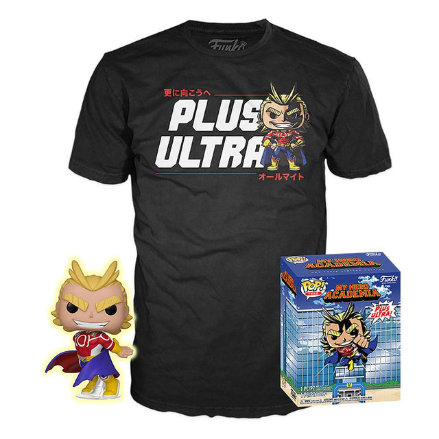 Funko Pop Tees - My Hero Academia - All Might - Pop and T-Shirt (6582819324004)