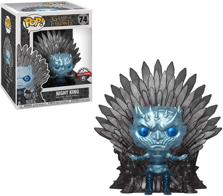 Funko Pop - Game of Thrones - Night King Throne Metallic US Exclusive 6 Inch #74 (4611589439572)