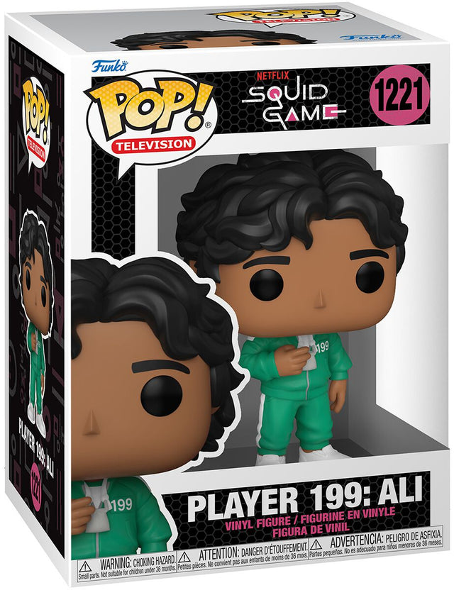 Funko Pop Television - Netflix Squid Game - Player 199 Ali #1221 (6831343239268)