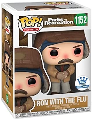 Funko Pop Television - Parks & Recreation - Ron Swanson with The Flu #1152 (6861832126564)