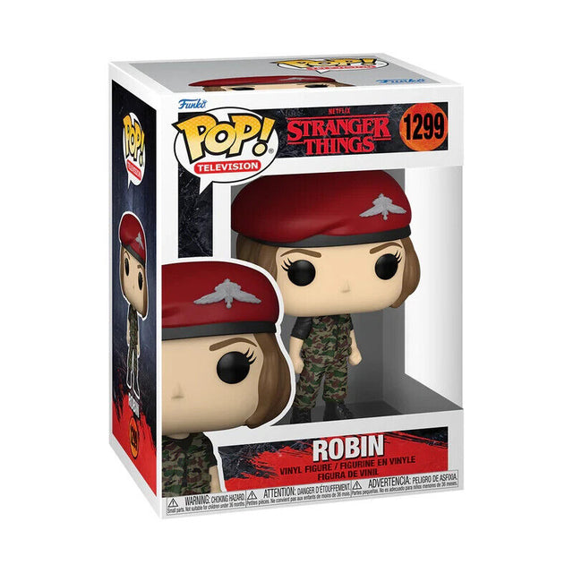 Funko Pop Television - Stranger Things - Robin Hunter #1299 (7080100757604)