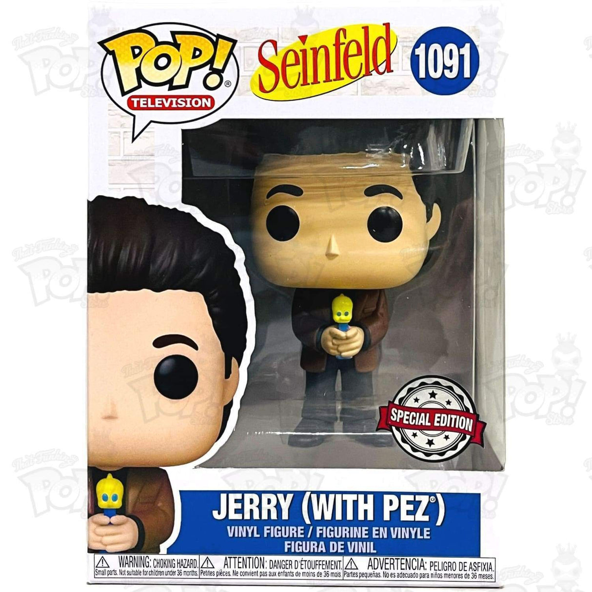 Funko Pop Television - Seinfeld - Jerry with Pez - Special Edition #1091 (6862026604644)