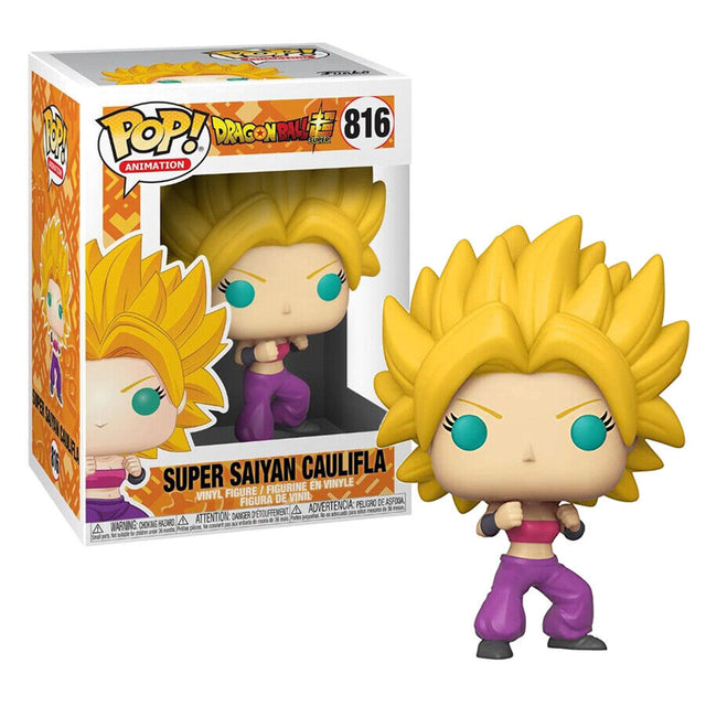 Damaged Box | Funko Pop Animation | Dragon Ball Z | Super Saiyan Caulifla #816