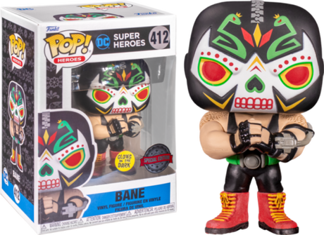Funko Pop Heroes - DC Super Heroes- Bane - Special Edition Glow in the Dark #412 (6861008502884)