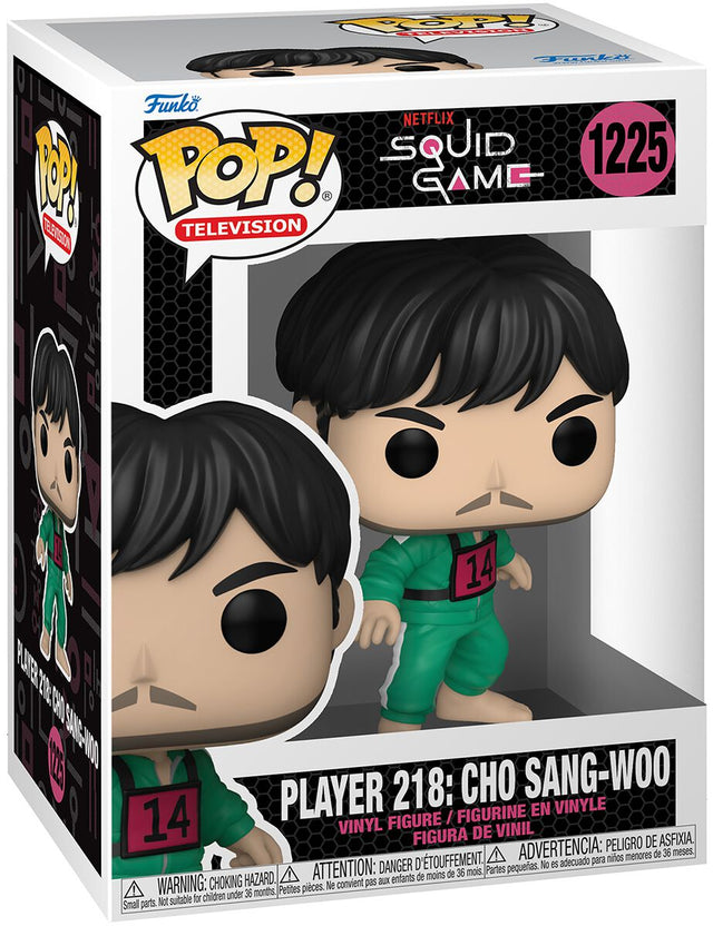 Funko Pop Television - Netflix Squid Game - Player 218 Cho Sang Woo #1225 (6831327379556)