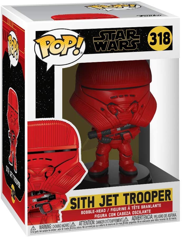 Funko Pop Star Wars - Ride of the Skywalker - Sith Jet Trooper #318 (6545993924708)
