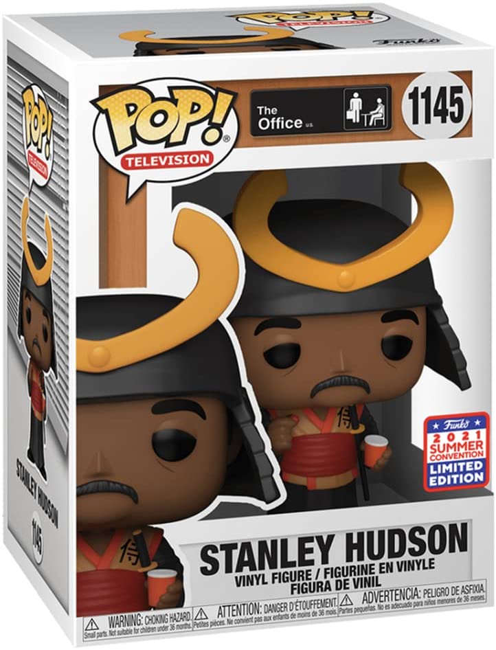 Funko Pop Television - The Office - Stanley Hudson (Samurai