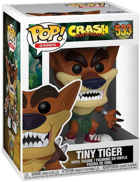 Funko Pop Games - Crash Bandicoot - Tiny Tiger #533 (6545991696484)