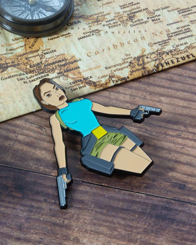 Official Tomb Raider Original Collectable Pin Badge (4613288427604)