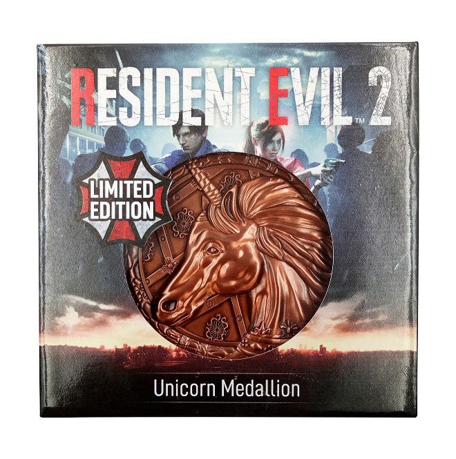 Resident Evil 2 Limited Edition Replica Medallion - Unicorn (4706427338836)