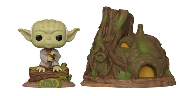 Funko Pop Town | Star Wars | Dagobah Yoda with Hut #11