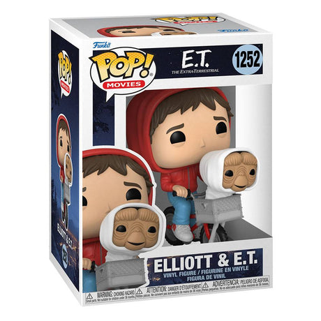Funko Movies - E.T. 40th Anniversary - Elliot with ET in Bike Basket #1252 (6974254186596)