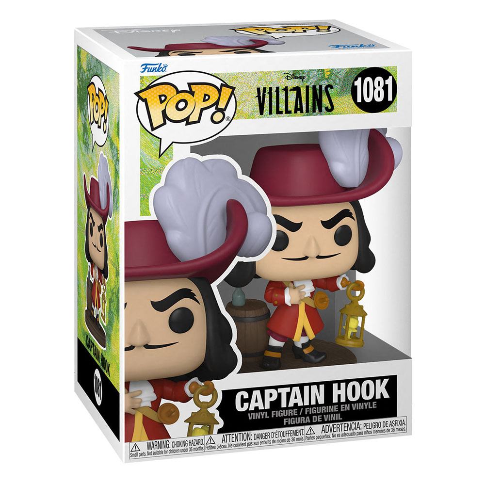 Funko Pop - Disney Villains - Captain Hook #1081 (6895688384612)