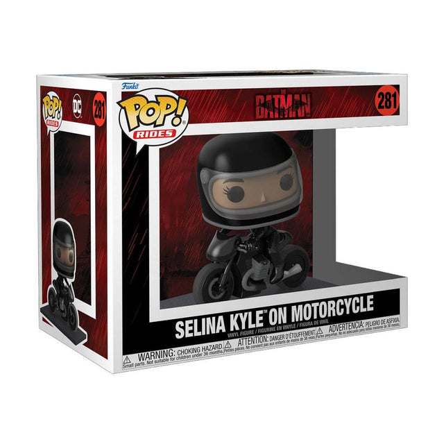 Funko Pop Rides | Batman | Selina Kyle on Motorcycle #281