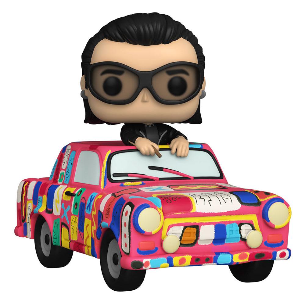 Funko Pop Rides | U2 | Bono with  Achtung Baby Car #293 (7108487086180)