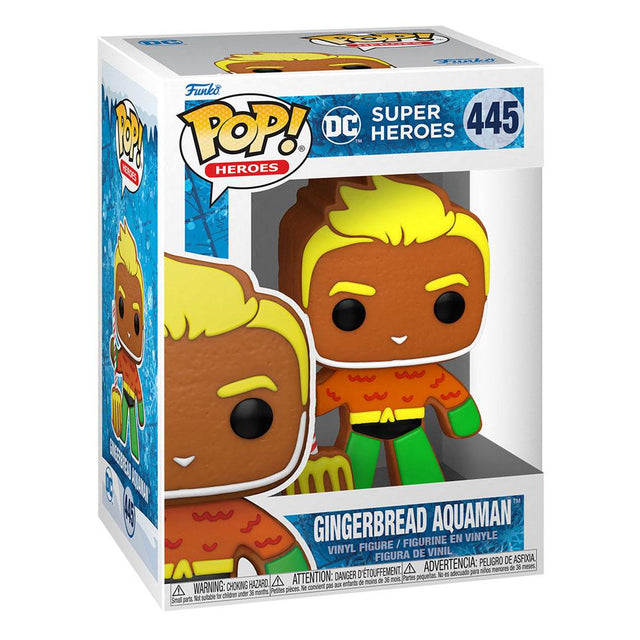 Funko Pop Heroes - DC Super Heroes - Gingerbread Aquaman #445 (7020475285604)