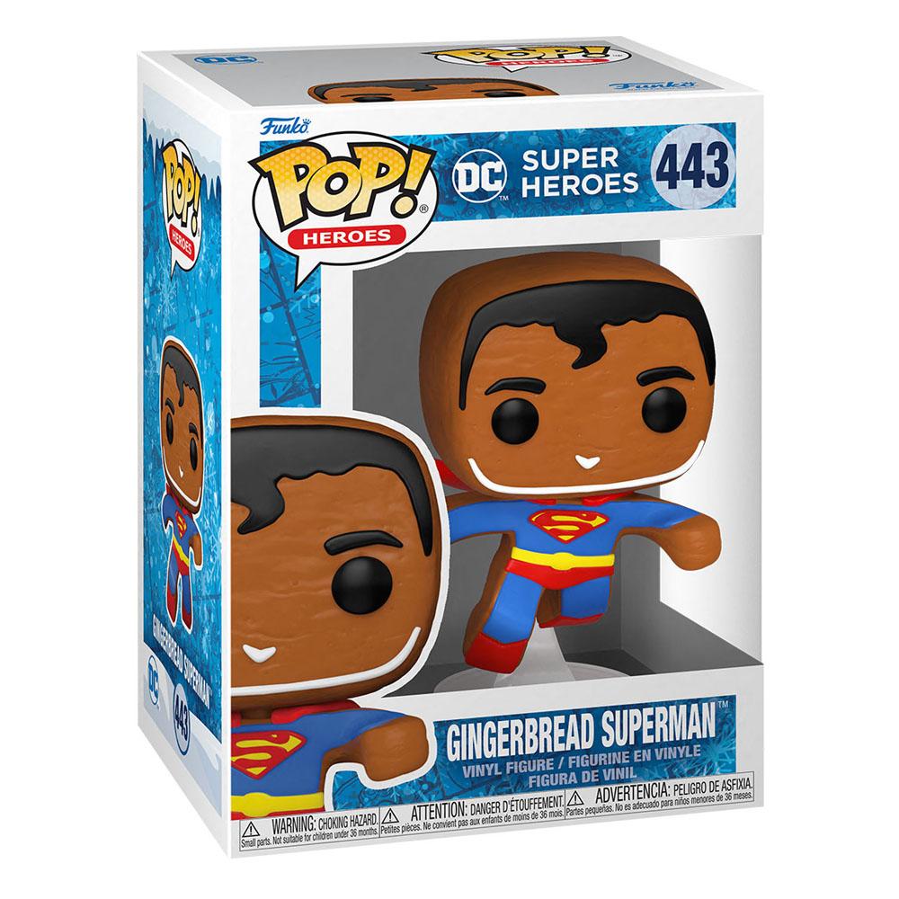 Funko Pop Heroes - DC Super Heroes - Gingerbread Superman #443 (7020476989540)