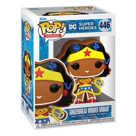 Funko Pop Heroes - DC Super Heroes - Gingerbread Wonder Woman #446 (7020473024612)