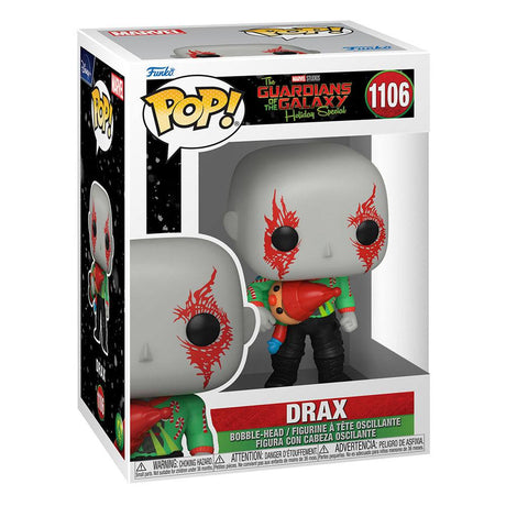 Funko Pop Marvel - Guardians of the Galaxy Holiday Special - Drax #1106 (6998438707300)