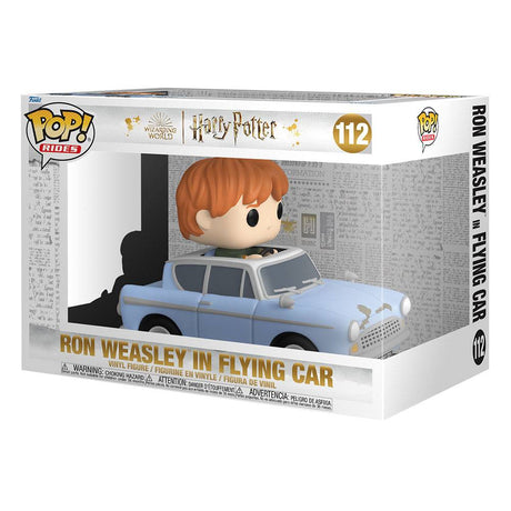 Funko Pop Rides - Harry Potter - Ron Weasley in Flying Car #112 (7101112680548)